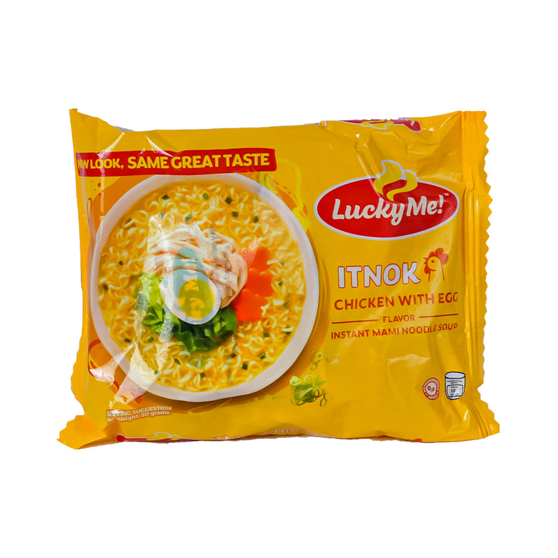 Lucky Me Instant Noodles Itnok Chicken With Egg 50g