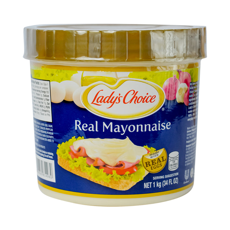 Lady's Choice Real Mayonnaise Regular 1kg