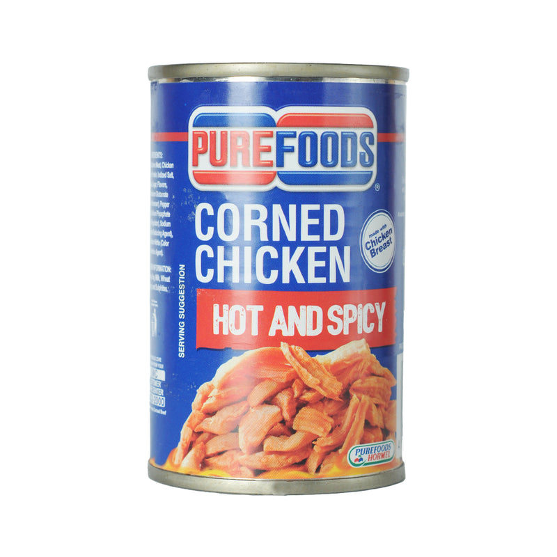 Purefoods Corned Chicken Hot And Spicy 150g