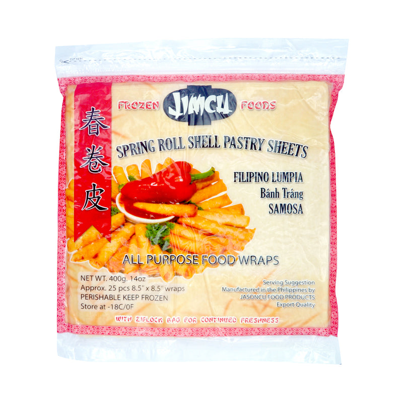 Jasoncu Lumpia Wrapper Spring Roll Shell 400g
