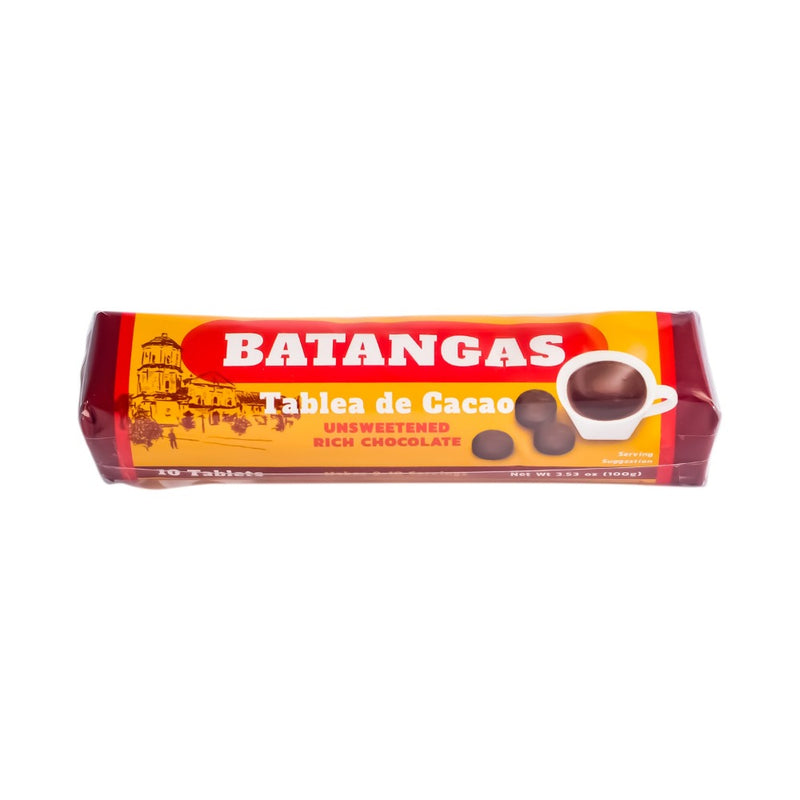 Batangas Pure Tablea De Cacao 100g