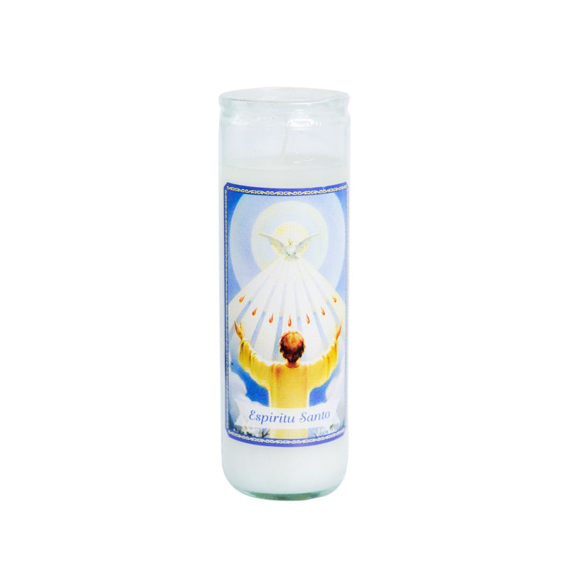 Manila Wax Novena Candle Espiritu Santo