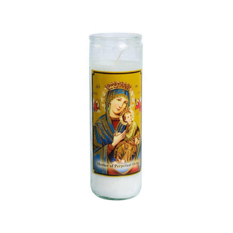 Manila Wax Novena Candle Mother of Perpetual Help