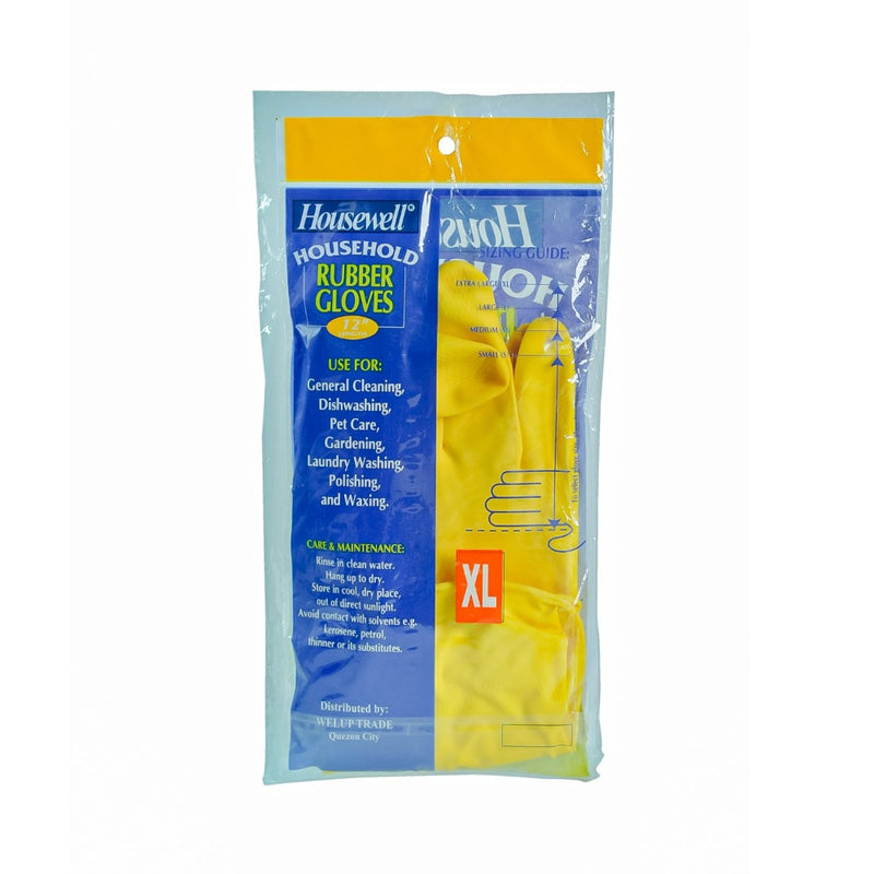 Housewell Household Rubber Gloves Extra Large