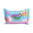 Baby First Baby Wipes Unscented 30's x 2