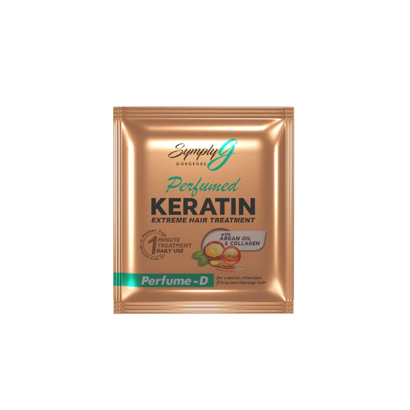 Symply G Keratin Extreme Hair Treatment Perfume-D 14ml x 12's