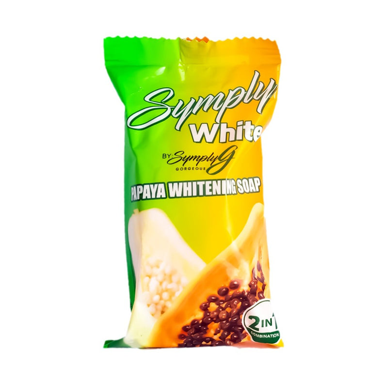 Simply White Papaya Whitening Soap 60g