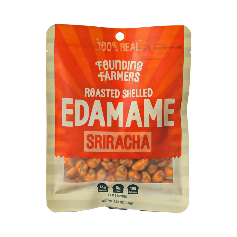 Founding Farmers Roasted Shelled Edamame Sriracha 50g