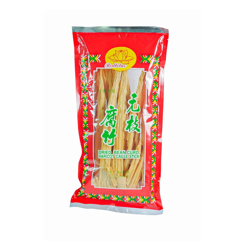 Red Lotus Dried Bean Curd Haricot Caille Stick 200g