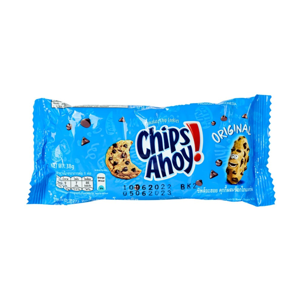 Chip Ayo Chips Ahoy! Chocolate Chip Cookies Snack Pack 38g