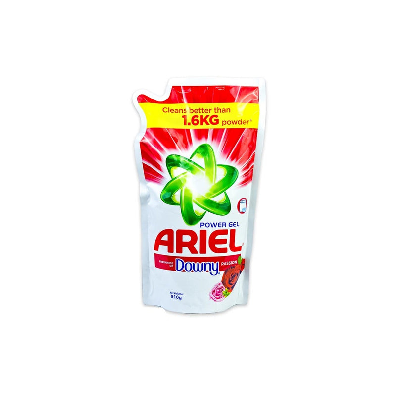 Ariel Power Gel Freshness of Downy Passion Refill 810ml