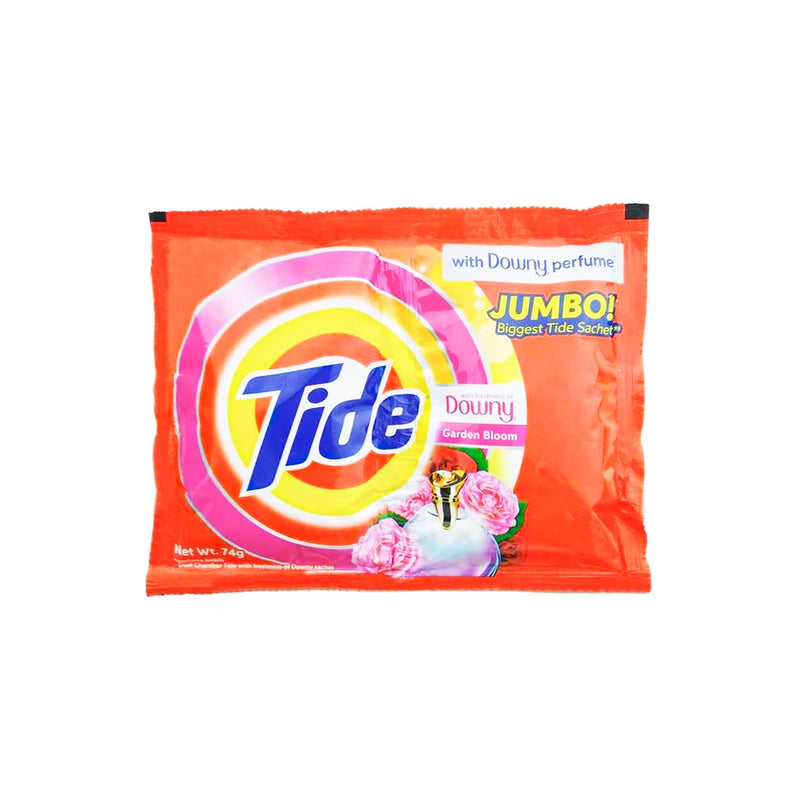 Tide Detergent Powder Ultra with Freshness of Downy Garden Bloom 74g