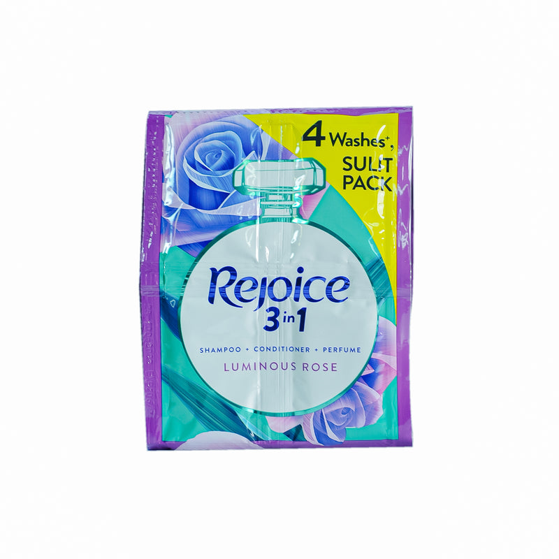 Rejoice Perfume Collection Shampoo Luminous Rose 16ml x 6's