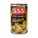 555 Fried Sardines Bistek 155g