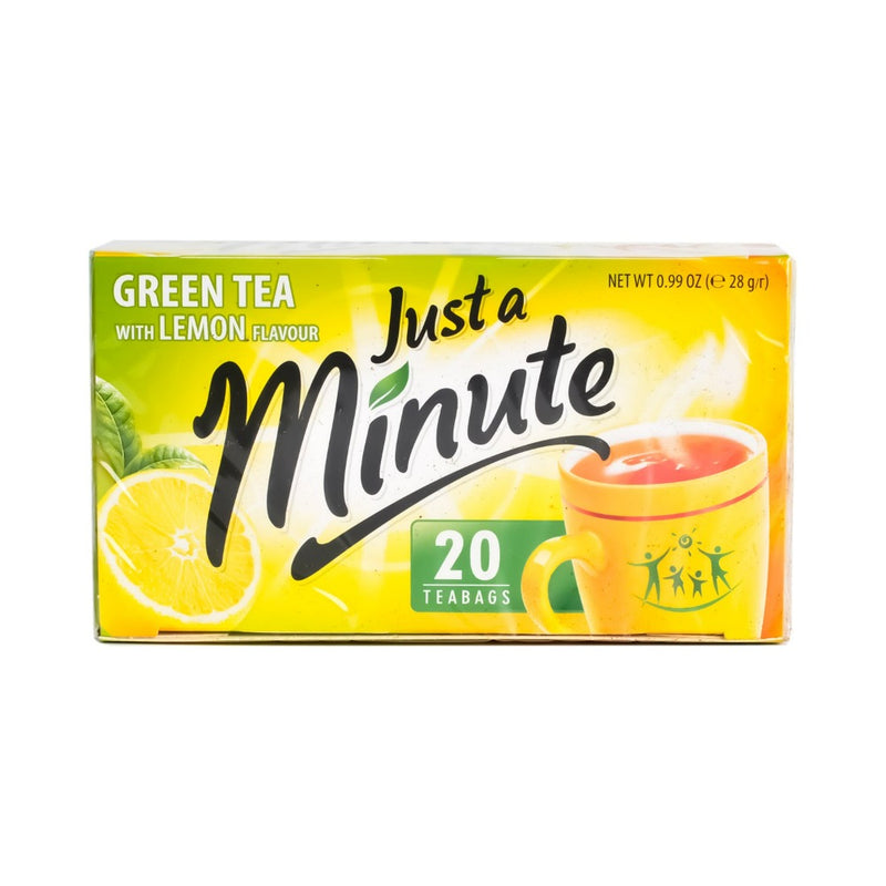 Just a Minute Green With Lemon Tea 28g x 20 Teabags