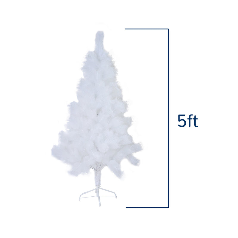 Ideal Living Needle Pine Christmas Tree White