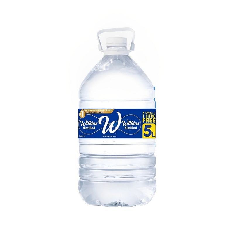 a 5 liter bottled distilled water