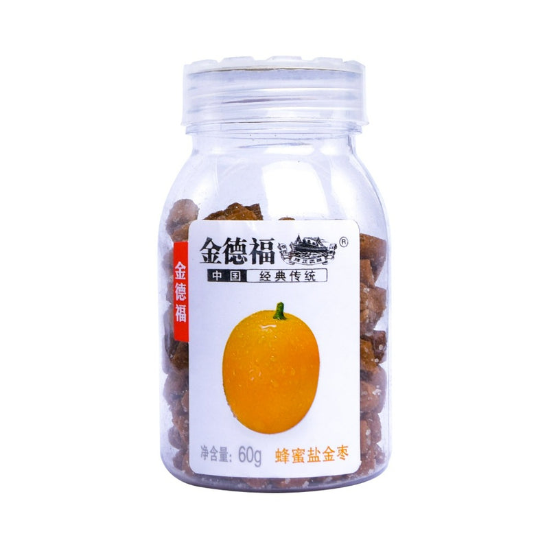 Bee Tin Salted Jujube (Orange) Jar 60g