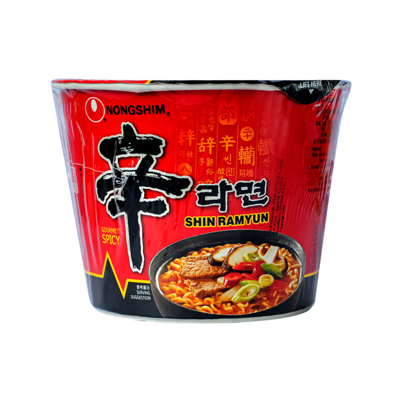 Nongshim Cup Noodles Shin Ramyun Big Bowl Spicy Mushroom 114g