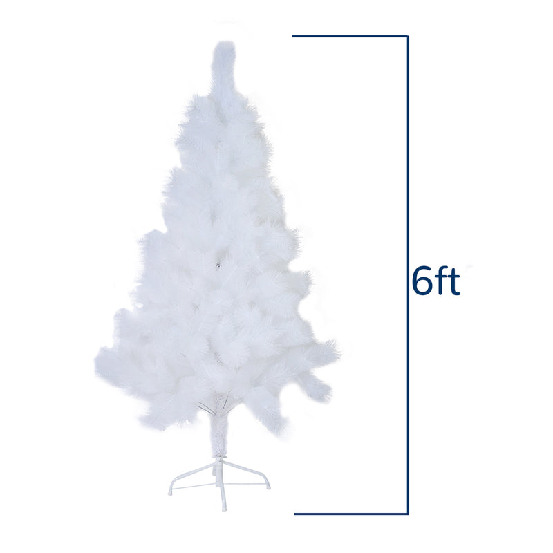 Ideal Living Needle Pine Christmas Tree White