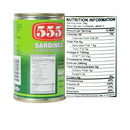 555 Sardines Tomato Sauce 155g