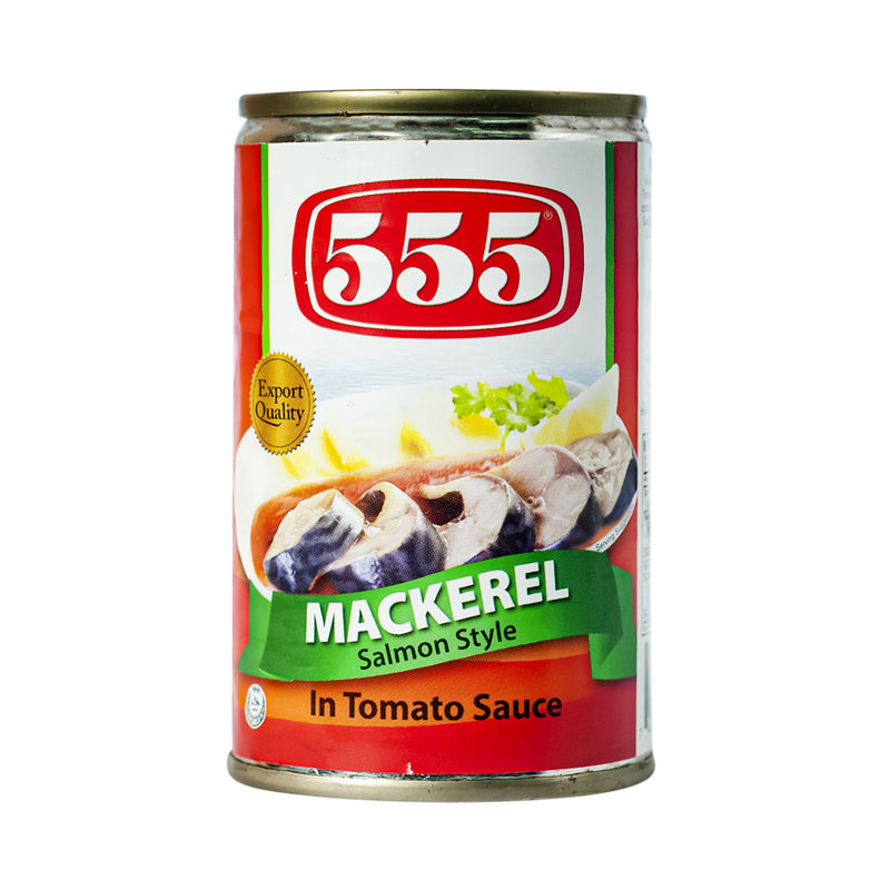 555 Mackerel Salmon Style In Tomato Sauce 155g