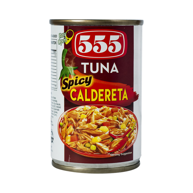 555 Tuna Flakes Spicy Caldereta 155g
