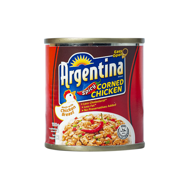 Argentina Corned Chicken Spicy 100g