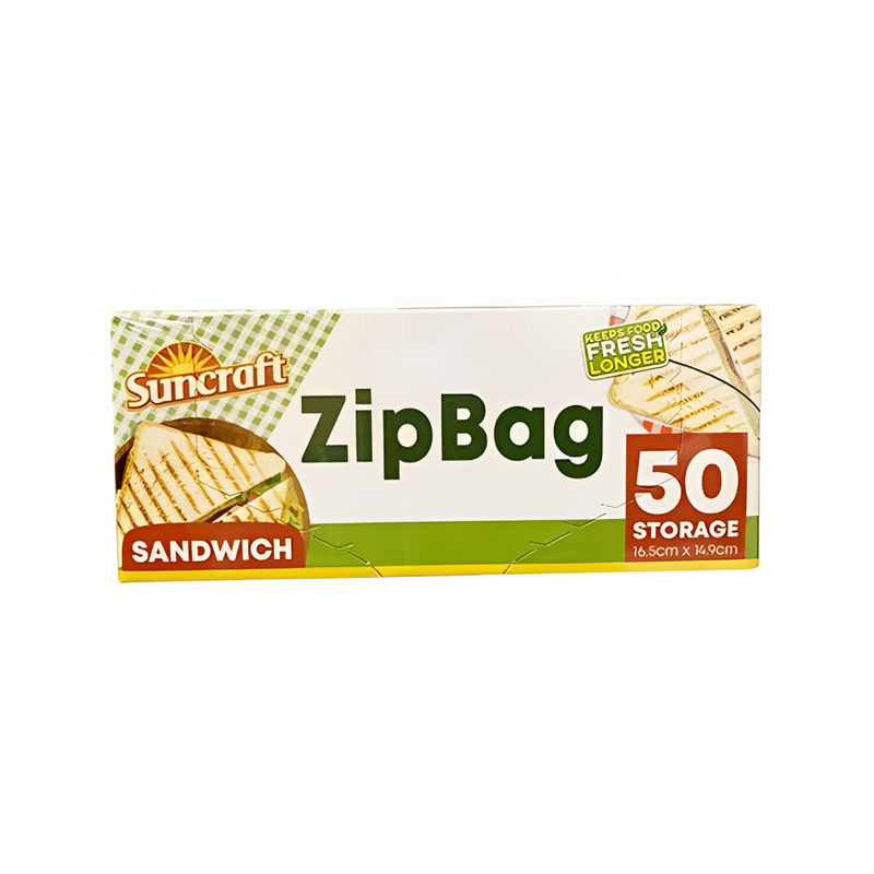 Suncraft Zip Bag Sandwich Bag 50's