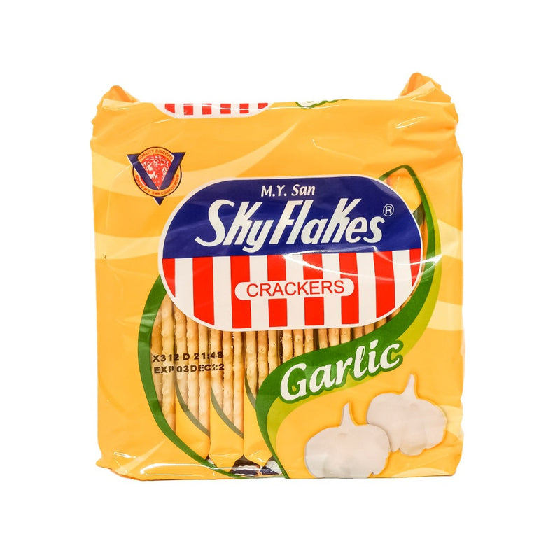 M.Y. San Skyflakes Crackers Garlic 25g x 10's