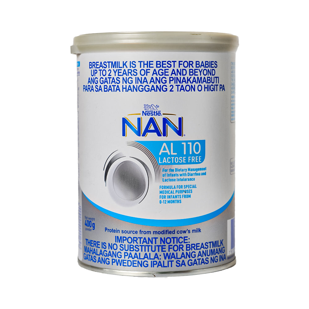 Nan AL 110 Lactose Free Specialty Milk 0-12 Months 400g