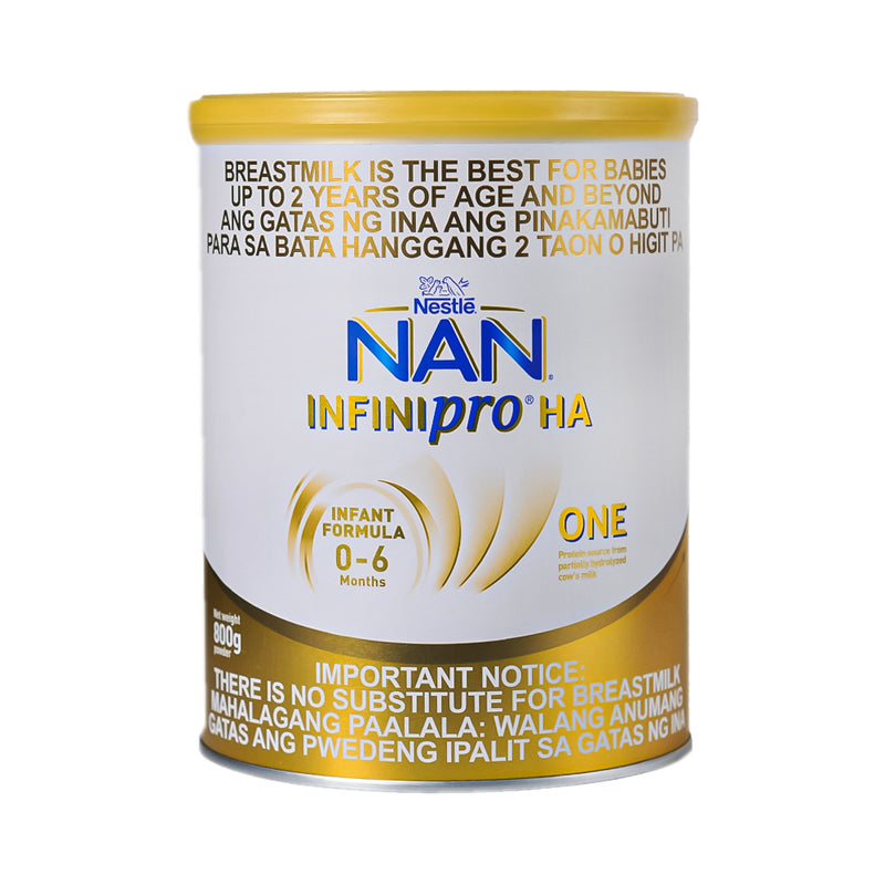 Nan Infinipro HA One Infant Formula 0-6 Months 800g