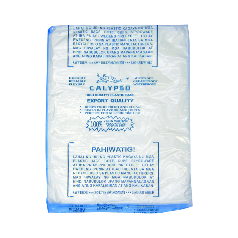 Calypso Plastic Cellophane HD Blue 8 x 12 100's