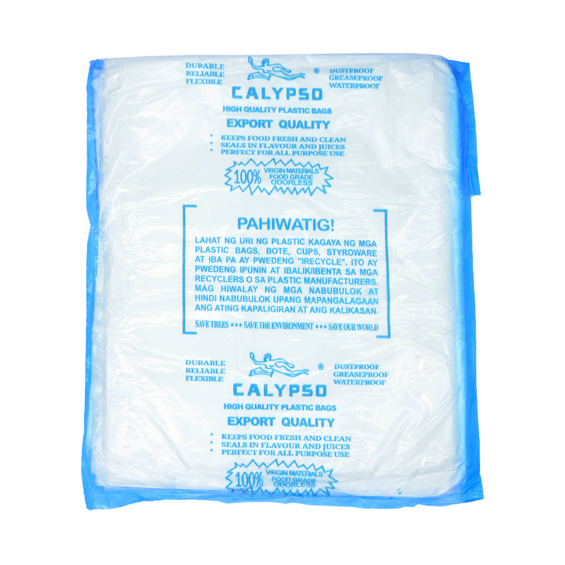 Calypso Plastic Cellophane HD Blue 8 x 14 100's