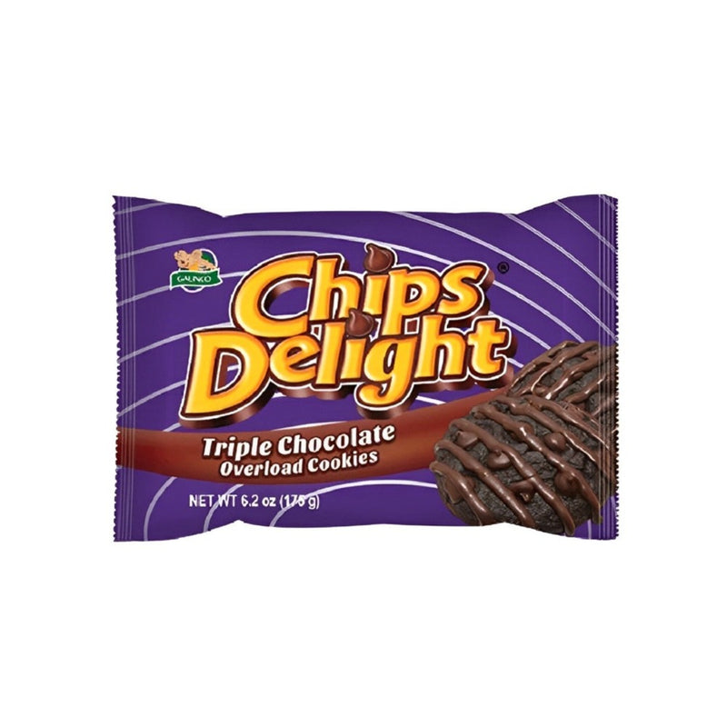 Chips Delight Triple Chocolate Overload Cookies 175g