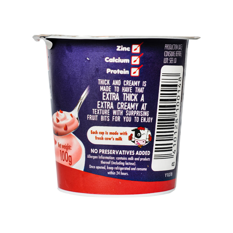 Creamy Delight Yogurt Thick and Creamy Strawberry 100g