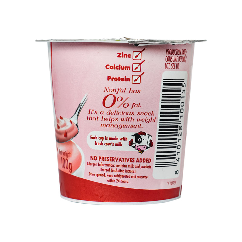 Creamy Delight Yogurt 0 Fat Strawberry 100g