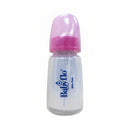 Babyflo Feeding Bottle Plain Pink 132ml (4oz)