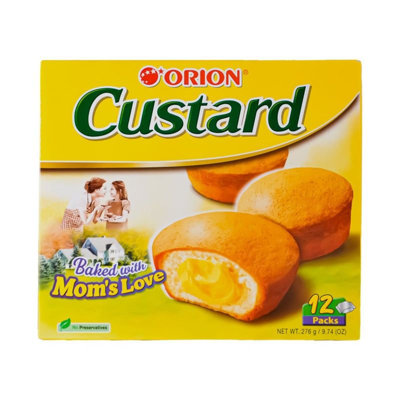 Orion Custard Premium Soft Cake Cream And Egg 12's
