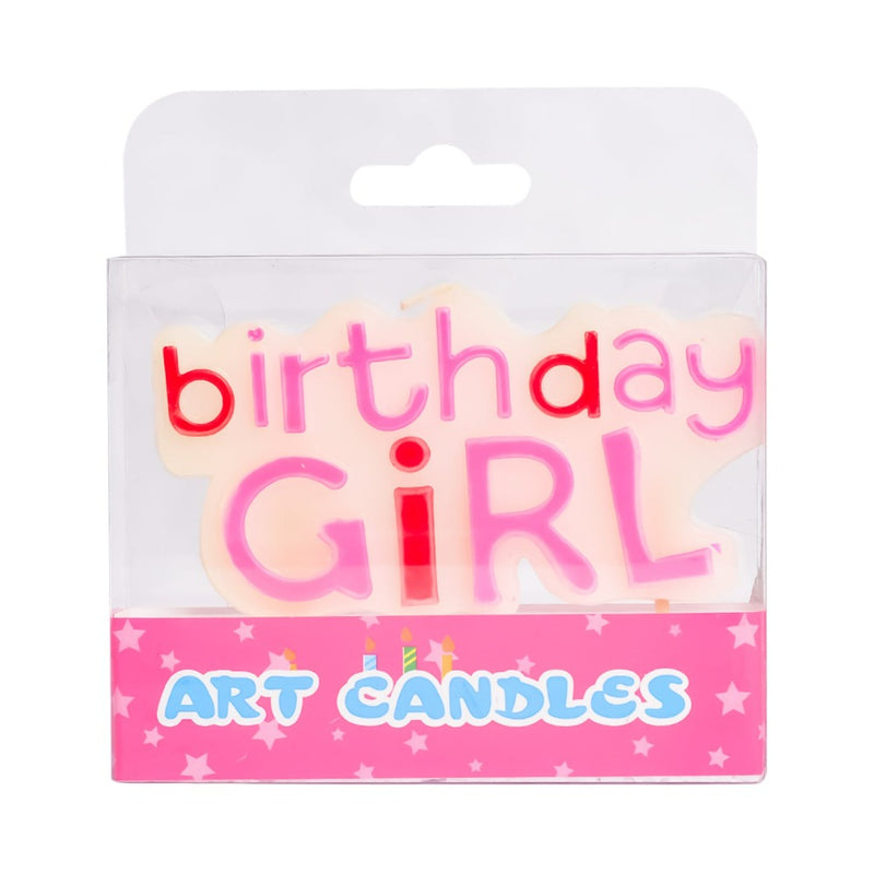 George Art Birthday Candle Boy And Girl 1's