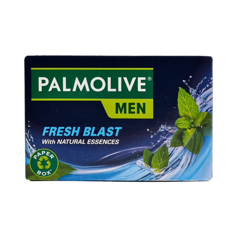 Palmolive Men Bar Soap Fresh Blast With Natural Essences 115g