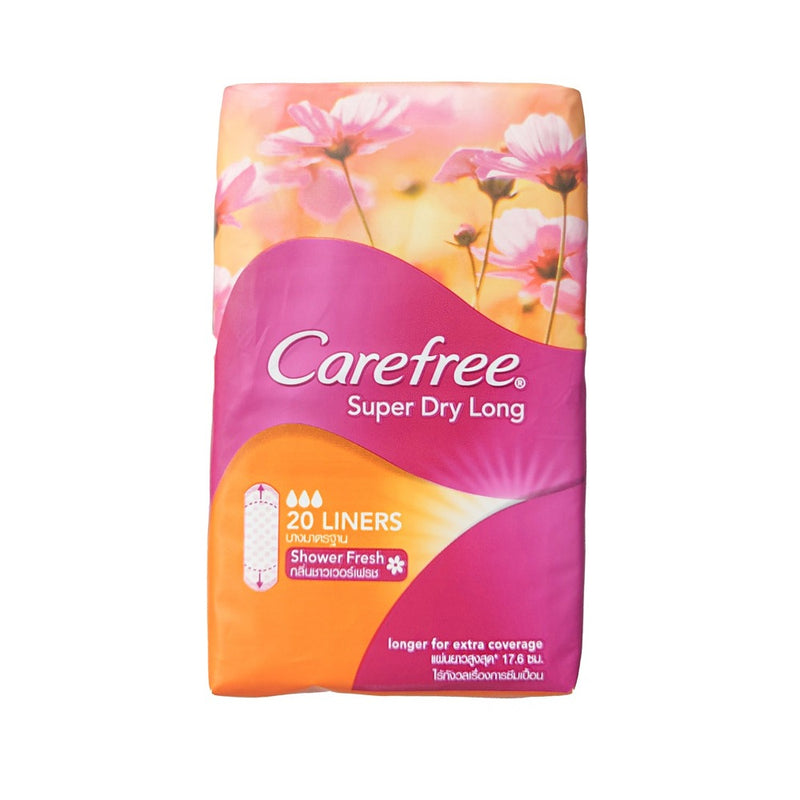 Carefree Super Dry Long Pantyliner Scented 20's