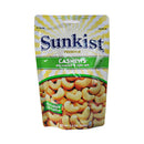 Sunkist Dry Roasted Light And Salt Cashews 160g