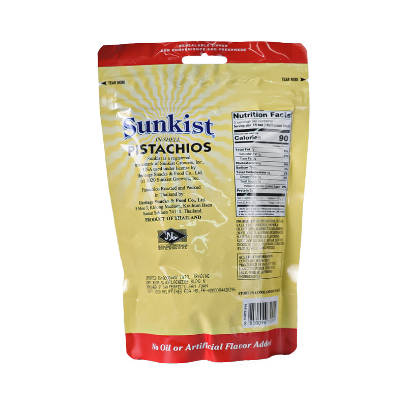 Sunkist Pistachios Hot And Spicy 150g