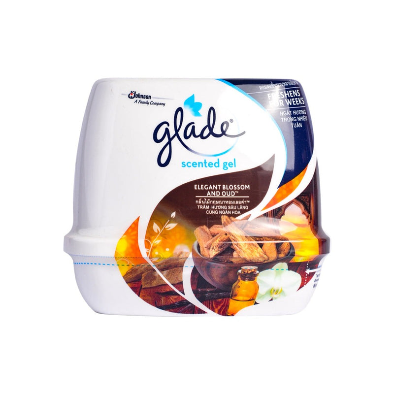 Glade Scented Gel Elegant Blossom And Oud 180g