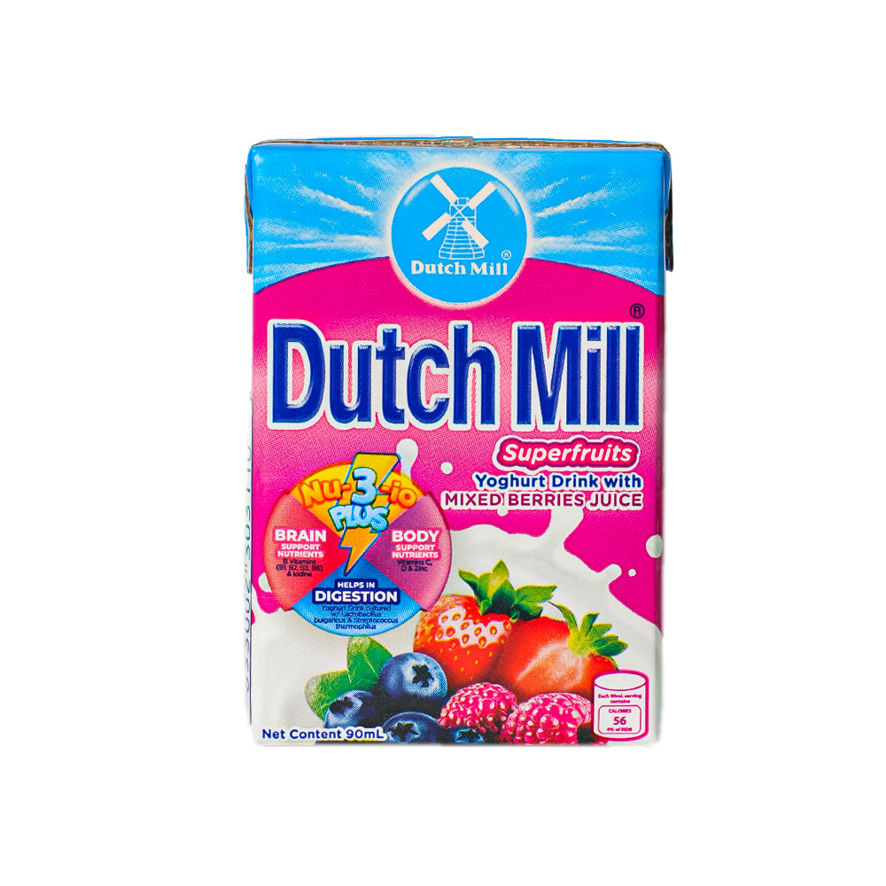 Dutch Mill Set Dutch Mill UHT Yoghurt Drink Superfruits 90ml