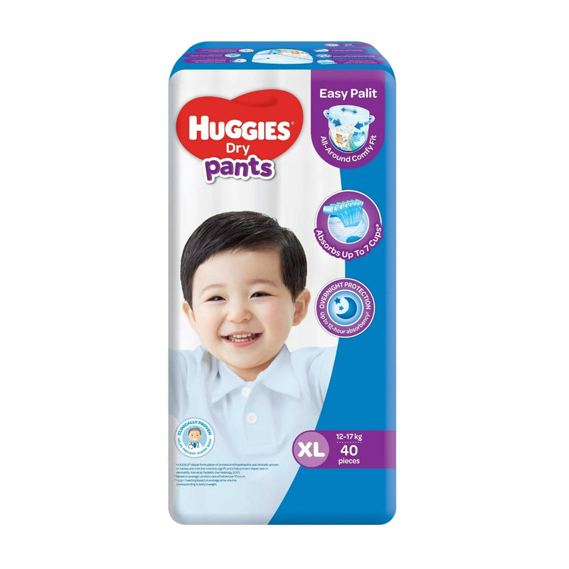 Huggies Dry Pants Diaper Jumbo Pack XL 40's