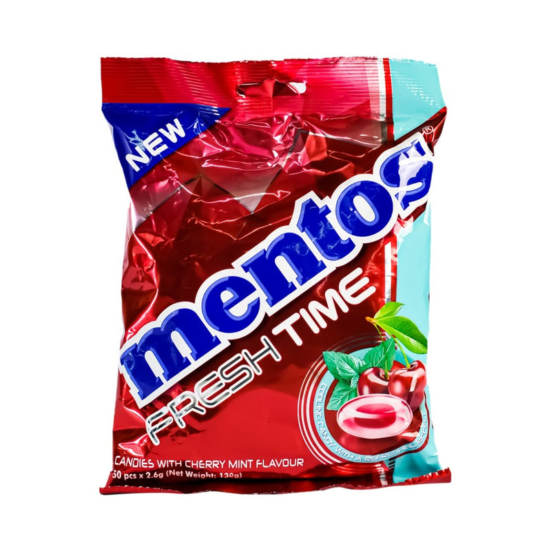 Mentos Fresh Time Candy Cherry Mint 130g