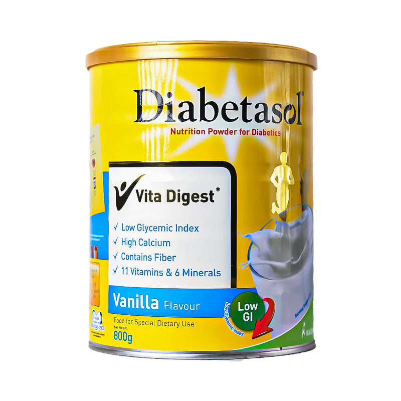 Diabetasol Powdered Milk Vanilla 800g