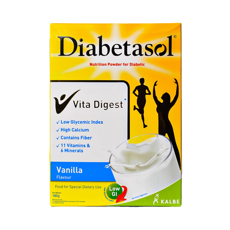 Diabetasol Powdered Milk Vanilla 180g
